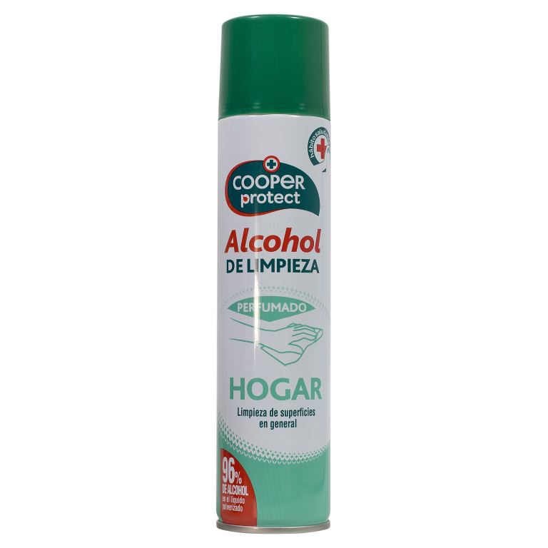 ***descatalogado cambiar por 4323*** LIMPIEZA DE ALCOHOL EN AEROSOL DE SUPERFICIES COOPER PROTECT DE 405ml